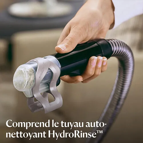 Tuyau auto-nettoyant HydroRinse de la shampouineuse BISSELL SpotClean C5 pour un entretien simplifié