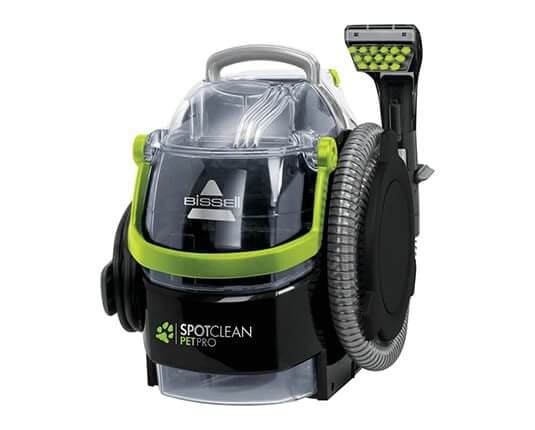 shampouineuse Bissell SpotClean Pet Pro avec poignée, brosse et tuyau intégrés