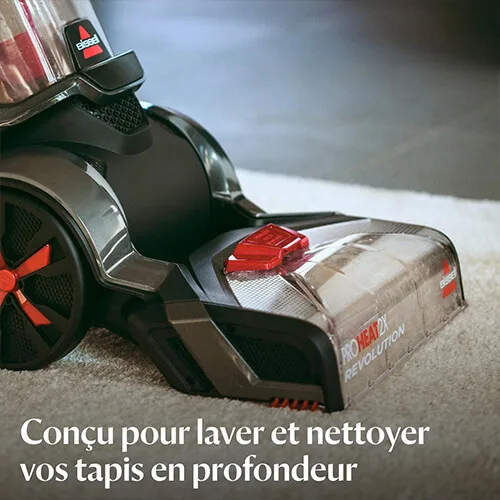 shampouineuse Bissell ProHeat 2X Revolution lavant en profondeur les tapis
