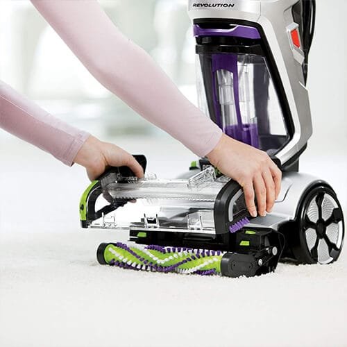 shampouineuse Bissell ProHeat 2X Revolution Pet Pro démontage des brosses rotatives pour entretien